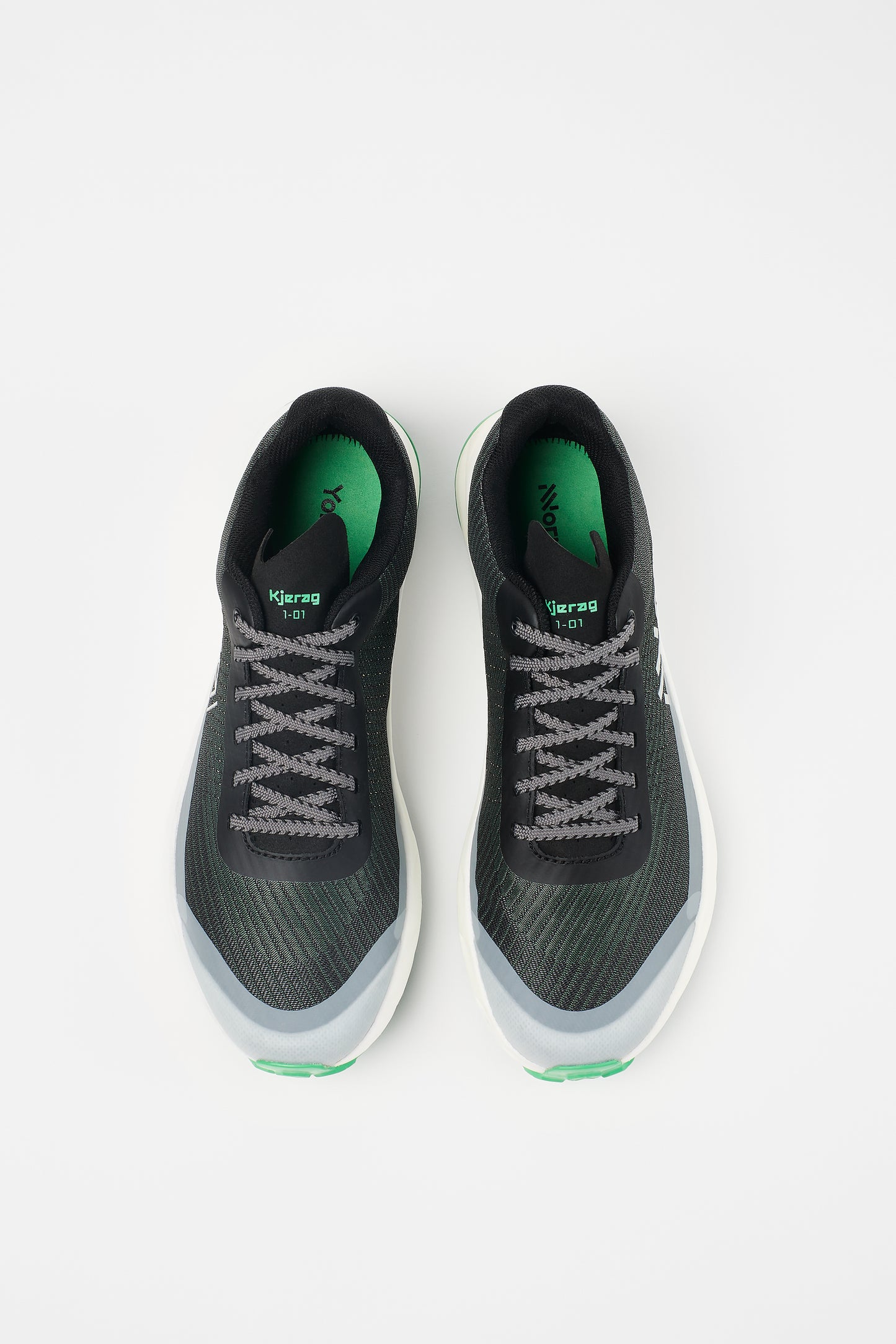 Nnormal – Zapatilla de Trail Running Kjerag Grey & Green unisex