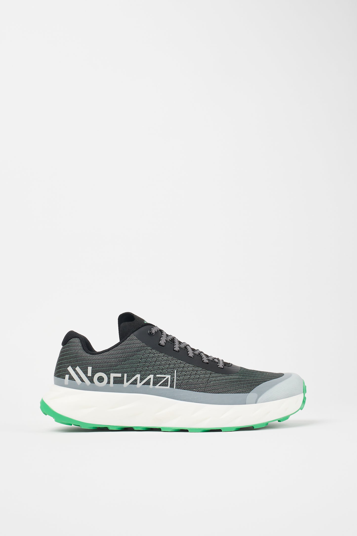 Nnormal – Zapatilla de Trail Running Kjerag Grey & Green unisex