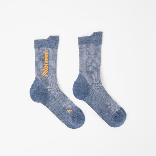 Nnormal Merino Socks Blue